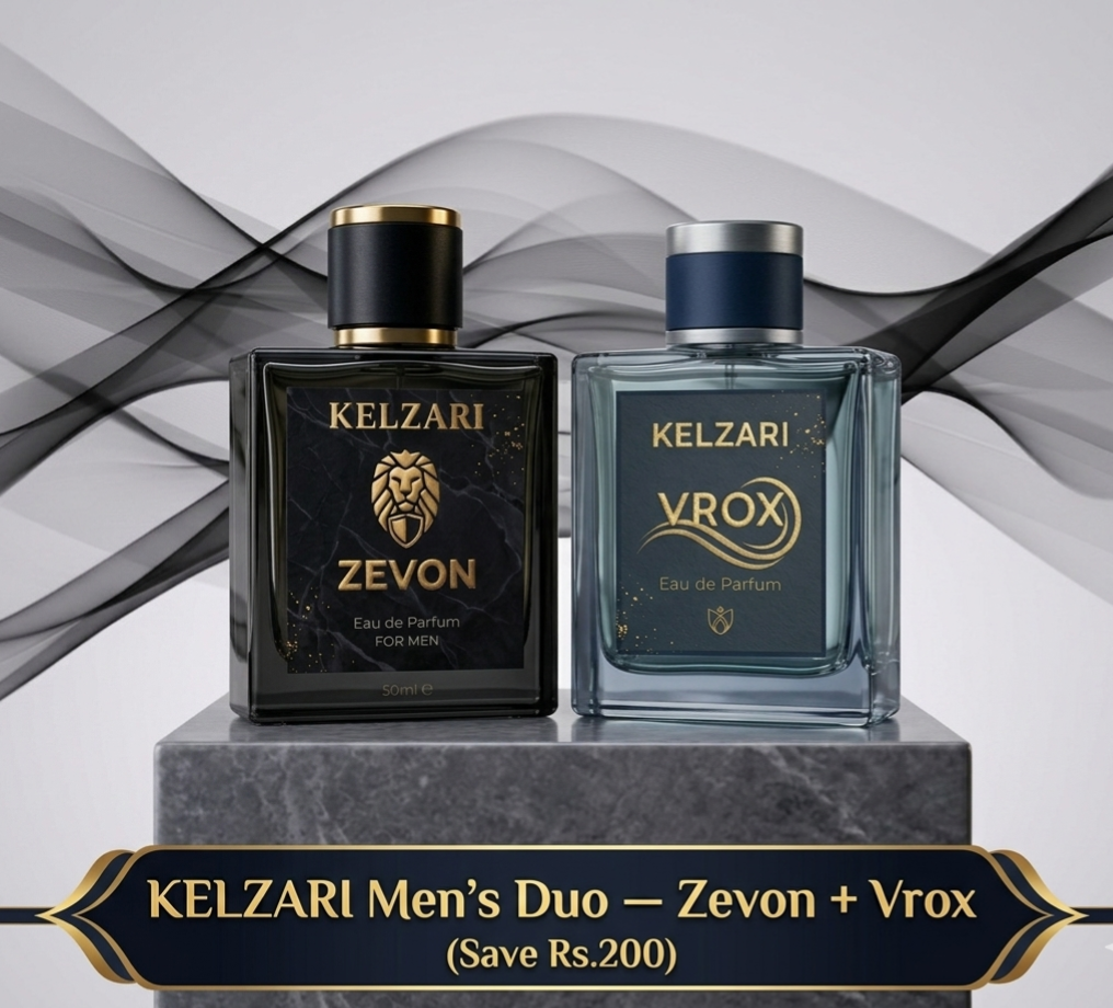 KELZARI Men's Duo — Zevon + Vrox (Save Rs.200)