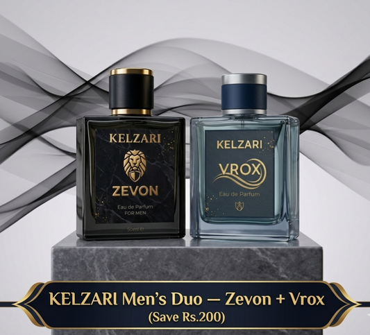 KELZARI Men's Duo — Zevon + Vrox (Save Rs.200)